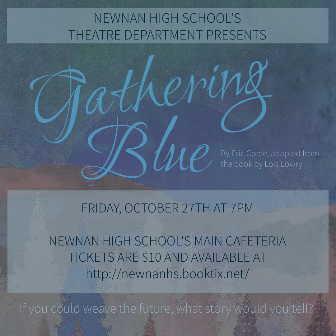 Gathering Blue poster
